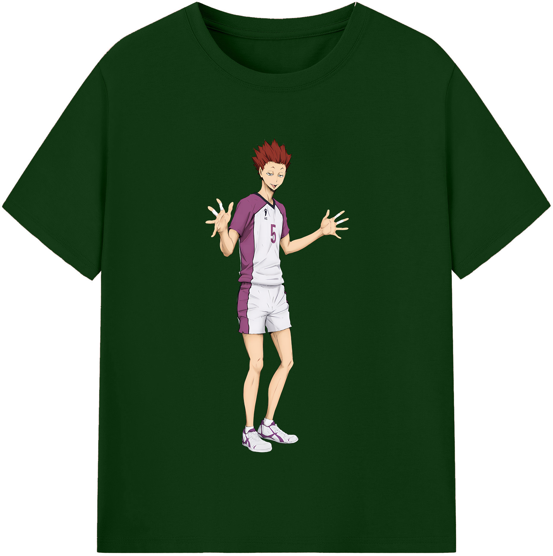 （画像用） ハイキュー!! Haikyu!! 綿100％半袖Tシャツ（フロントプリント）